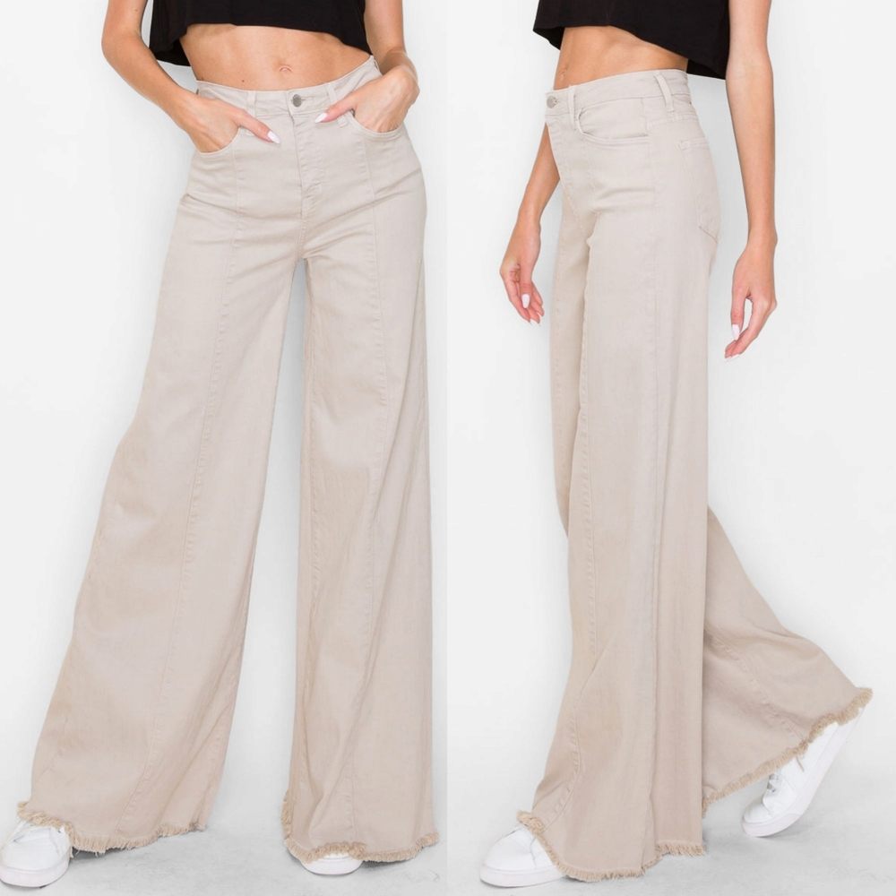 NWT O2 Denim 505 Wide Leg Denim Jeans